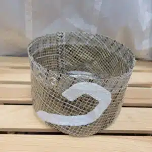 Corbeille en voile recyclée – 18 cm de diamètre. Kevlar 2.