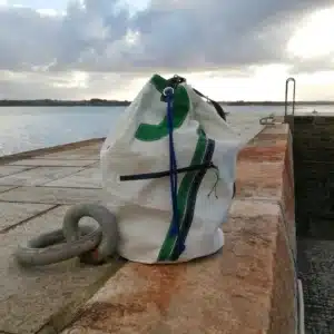 Sac François en voile recyclée – 50×33 cm
