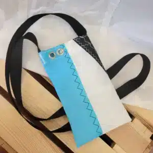 Pochette Téléphone bandoulière en voile recyclée – Windsurf
