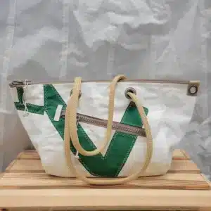 Sac Josi en voile recyclée – 30×44 cm - vert