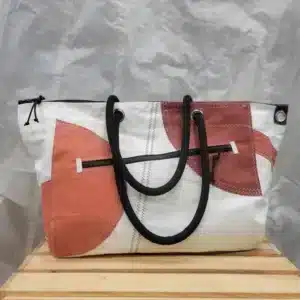 Sac Maxi Josi en voile recyclée – 36×57 cm Tan