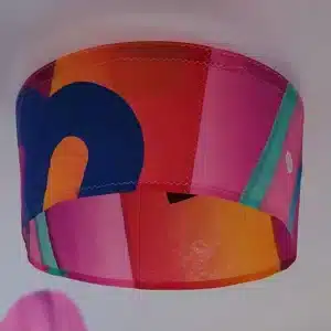 Suspension en voile recyclée – 30 cm de diamètre